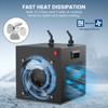 Mojgar 500L Aquarium Chiller 132Gal 1/2 Water Chiller for Hydroponics System Ice Bath Home Use - 3 of 4