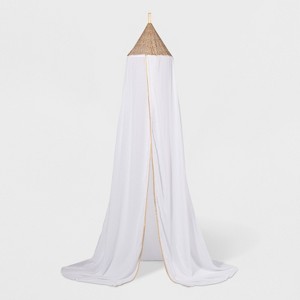 Sequin Bed Canopy White - Pillowfort