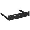 vidaXL Floating Corner Shelves 2 pcs High Gloss Black 13.8"x13.8"x1.5" MDF - 3 of 4