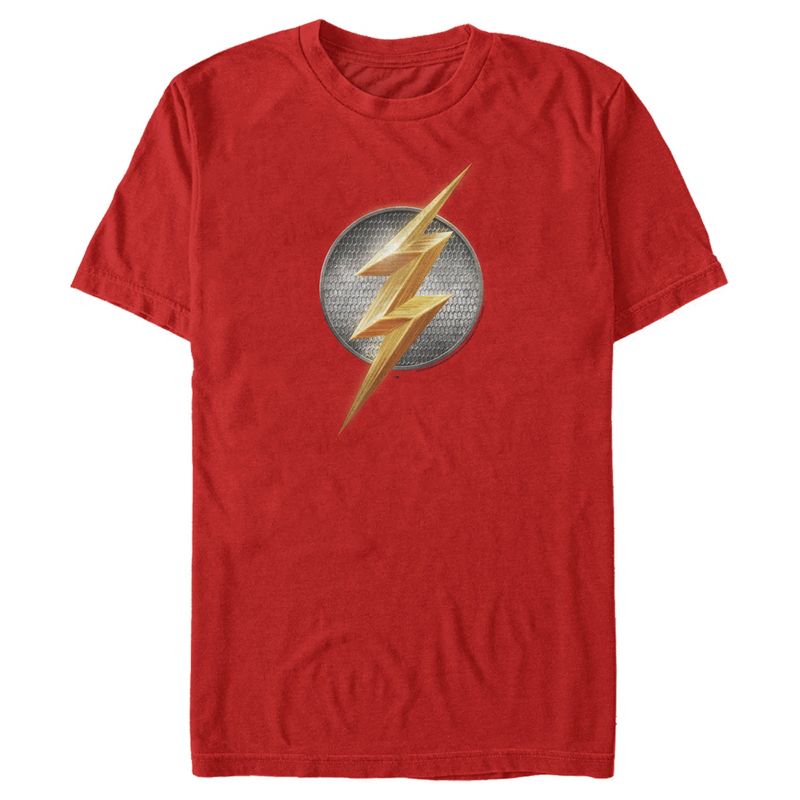 Men's Zack Snyder Justice League The Flash Logo T-Shirt, 1 of 6