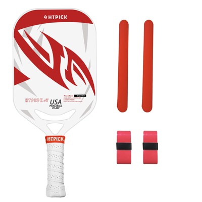 Aukfa Carbon Fiber Pickleball Paddle – 14mm Polypropylene Honeycomb Core, UV Matte Finish, Hot Press Molded, Lightweight Pro Racket