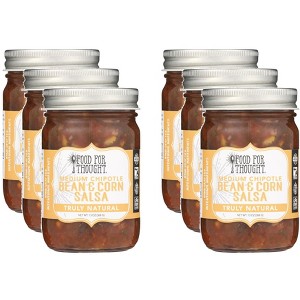 Food For Thought Salsa Chipotle Bean Corn - Case of 6 - 13 oz - 1 of 2