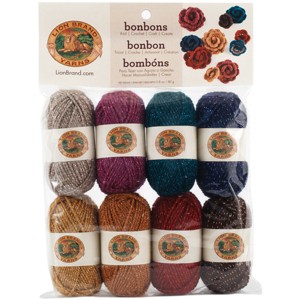 Lion Brand Bonbons Yarn 8pcs - 1 of 1