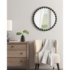 VYNXARIA 27" x 27" Round Decorative Wall Mirror, Metal Frame Wall Mounted Mirror,Vanity Accent for Bathroom Living Room,Gold - 3 of 4