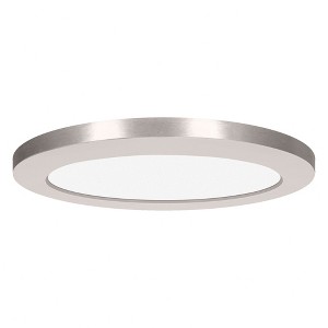 Access Lighting ModPLUS 1 - Light Flush Mount in  Brushed Steel - 1 of 2