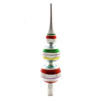 Kurt S. Adler 13.0 Inch Early Years Glass Tree Topper The Early Years Tree Toppers