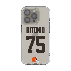 NFL Cleveland Browns Players Game Tactic Clear Cell Phone Case for Apple iPhone - 1 of 4