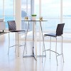 Zuo Criss Cross Barstool (Set of 2) Espresso - 2 of 4