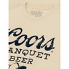 Coors Banquet Beer Rodeo Cowboy Boots and Hat T-Shirt - Cream - 2 of 2