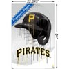 Trends International MLB Pittsburgh Pirates - Drip Helmet 22 Unframed Wall Poster Prints - 3 of 4
