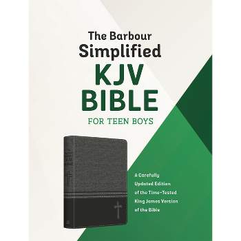The Barbour Skjv Bible (Teen Boys) - by  Christopher D Hudson (Leather Bound)