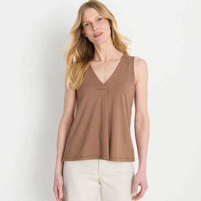 Lands' End Women's Lightweight Jersey Tank Top
