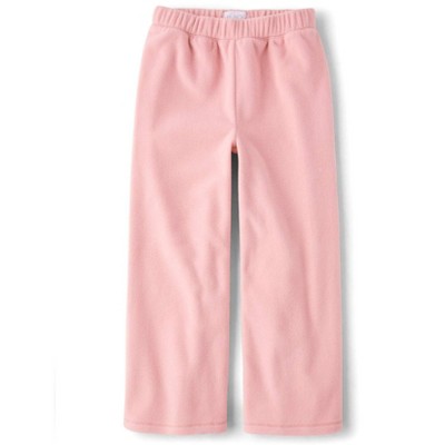 The Children's Place Girls Microfleece Wide Leg Sweatpants