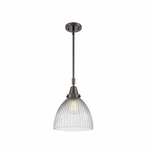 Seneca Falls - 1 Light Stem Hung Mini Pendant In Traditional Style-13.13 Inches Tall and 9.5 Inches Wide - 1 of 1