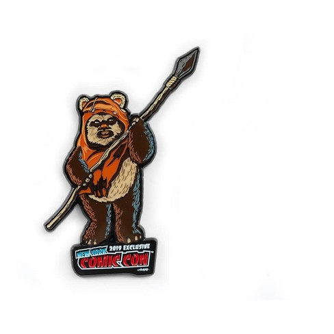 Ewok Badge Holder, ID Badge Holder, Star Wars Character Badge Reel