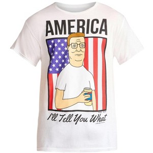 Seven Times Six King Of The Hill Men's America I'll Tell You What Short Sleeve Tee - 1 of 4