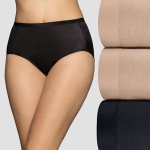 Vanity Fair Lingerie Women's Body Caress Hi-Cut Underwear 3pk - 1 of 4