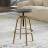 Uttermost Revolve Brass Counter Stool - 2 of 4