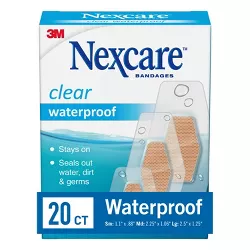 Nexcare Waterproof Bandages - Clear - Assorted Sizes