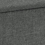 heathered charcoal woven solid