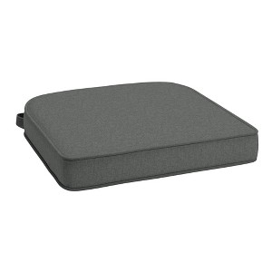 ARDEN Foam Outdoor Double Welted Round Back Seat Cushion, 20 x 19, made with ProFoam, Rain-proof, Fade Resistant - 1 of 4