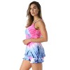 Just Love Tie Dye Pajama Short Set with Ruffle Detail | Womens PJ Set - 2 of 3