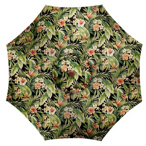 BrylaneHome 9' Tilt-And-Crank Umbrella - 1 of 4