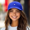 Dalix Lil Cloud Embroidered Cotton Cap Outdoor Dad Hat Womens - 3 of 4