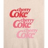 Women's - Coca-Cola - Cherry Coke Ombre Logo Lightweight French Terry Wide Neck Long Sleeve Shirt - 2 of 4
