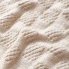 Amelie Home Aberdour Basket weave Knit Throw,Beige(Throw) - 3 of 4