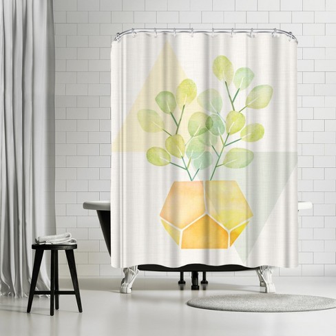 Americanflat House Plant With, Plant Shower Curtain Target