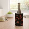 Camilla Foss Midnight Flourish Wine Chiller - Deny Designs - 2 of 2