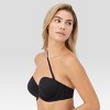 Maidenform Self Expressions Women's Stay Put Detachable Bra SE6990 - Black  34A