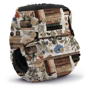 Kanga Care Rumparooz G3 OBV (Organic viscose from Bamboo Velour) One Size Pocket Cloth Diaper - 1 of 4