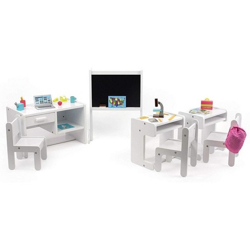Playtime by Eimmie Furniture Cafe Cart with Accessories-18 inch Doll