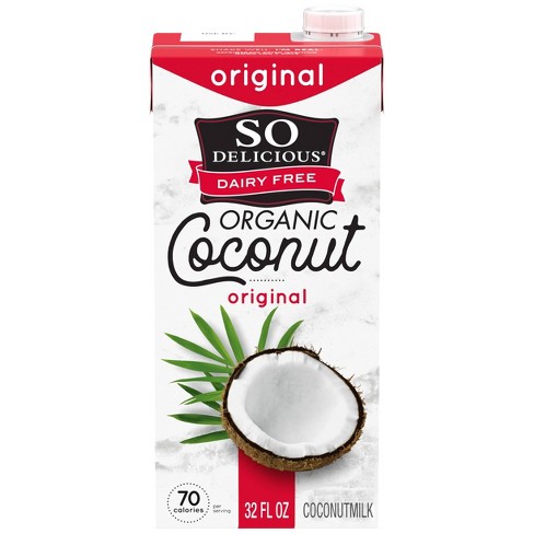 So Delicious Dairy Free UHT Original Coconut Milk - 1qt - image 1 of 4