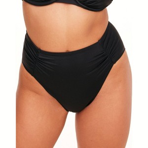 Adore Me Women's Bobbie High Waisted Swimwear Bottom - 1 of 4