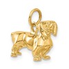 Black Bow Jewelry 14k Yellow Gold 3D Dachshund Pendant - 4 of 4