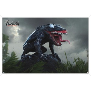 Trends International Marvel Venom: The Last Dance - Symbiote Frog Framed Wall Poster Prints - 1 of 4