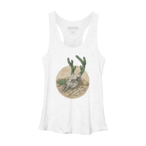 Women's Design By Humans Deer Cactus 2 By kelelowor Racerback Tank Top - 1 of 3