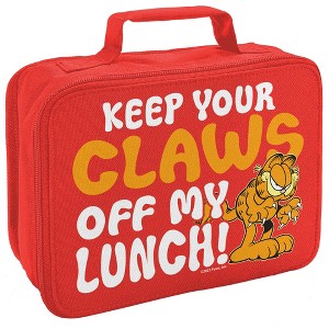 Garfield Claws Off The Lunch Insulated Soft Sided Lunch Box - 1 of 4