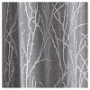 Set of 2 108"x54" Finesse Grommet Top Room Darkening Window Curtain Panels Ash Gray - Exclusive Home: Living Room 108" - 3 of 3