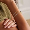 Tennis Bracelet for Women, 14K Gold Plated Cubic Zirconia Adjustable Slider Bracelets Trendy Jewelry Gift - 2 of 4