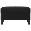 vidaXL Footstool Dark Gray 27.6 in.x21.7 in.x16.1 in. Microfiber Fabric - 3 of 4