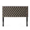 Bed Headboard, Upholstered Button-Tufted Rectangular Headboard, Contemporary Upholstered Headboard,62.50'' x 3.50'' x 53.50''(5.21*0.29*4.46ft) - 2 of 4