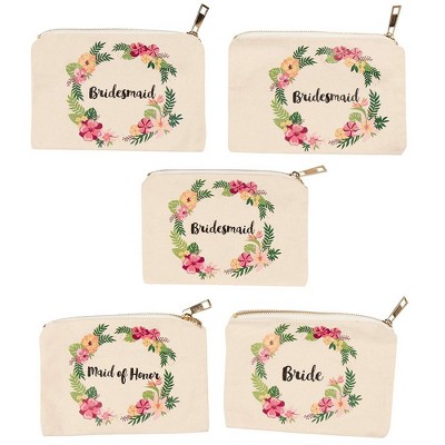 bridal party makeup bags