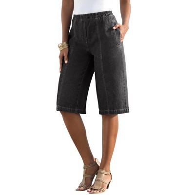 Roaman's Women's Plus Size Complete Cotton Bermuda Short