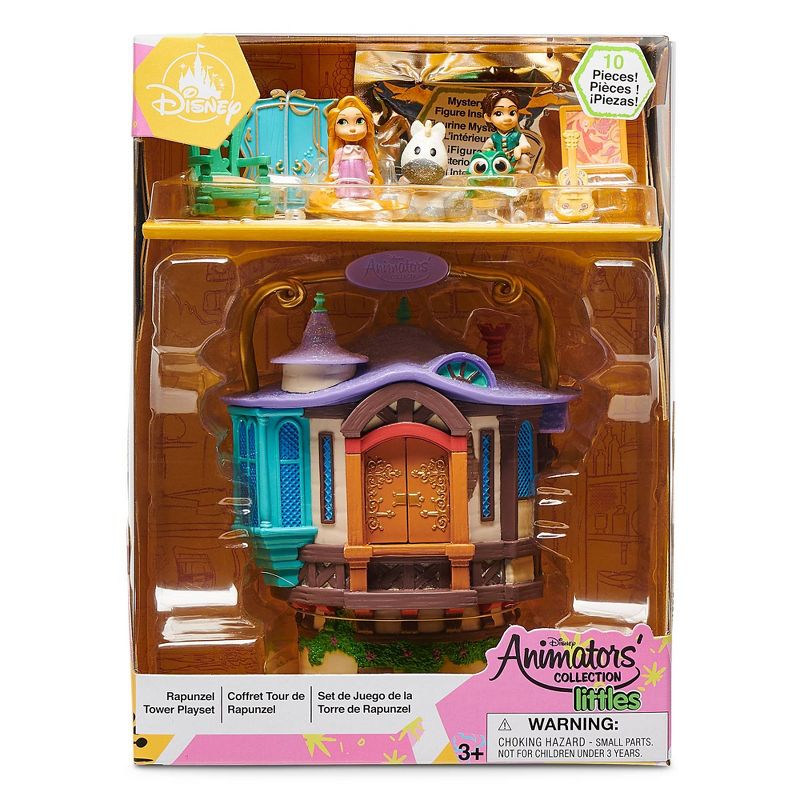 Disney Animators&#39; Collection Littles Rapunzel Tower Playset &#8211; Disney Store, 5 of 6
