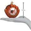 Old World Christmas Blown Glass Ornament for Christmas Tree, Baltimore Orioles Baseball Mitt (with OWC Gift Box) - 4 of 4