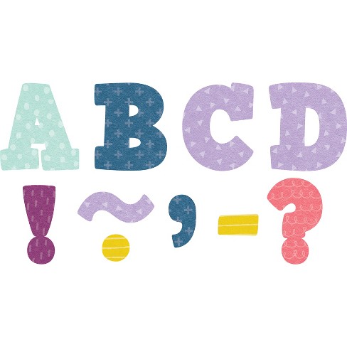 Teacher Created Resources® Oh Happy Day Bold Block 3" Magnetic Letters, 55 Pieces - image 1 of 3